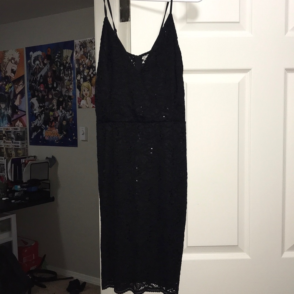 Black party dress
